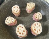 れんこん挟み照り焼き作り方5写真