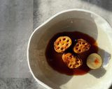 れんこん挟み照り焼き作り方7写真