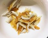 肉無チクワコク旨すき焼きクリーム味野菜炒作り方1写真