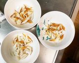 肉無チクワコク旨味噌バンバンジー味野菜炒作り方2写真