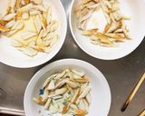 肉無チクワコク旨すき焼きクリーム味野菜炒作り方3写真