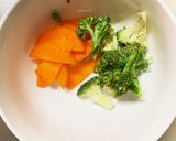 肉無チクワコク旨味噌バンバンジー味野菜炒作り方5写真