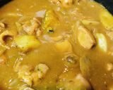 市販カレー●冬至のカボチャチキンカレー作り方3写真