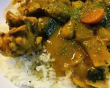 市販カレー●冬至のカボチャチキンカレー作り方4写真