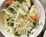 肉無チクワコク旨すき焼きクリーム味野菜炒作り方13写真