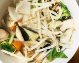 肉無チクワコク旨すき焼きクリーム味野菜炒作り方15写真