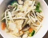 肉無チクワコク旨すき焼きクリーム味野菜炒作り方16写真