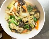 肉無チクワコク旨味噌バンバンジー味野菜炒作り方16写真