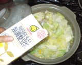 豆乳白菜のクリームスープ♪咳に簡単薬膳作り方8写真