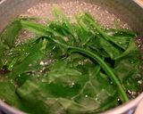 ほうれん草のスープ作り方1写真