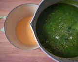 ほうれん草のスープ作り方9写真