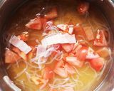 万能こんにゃくめんで和風トマトスープ作り方2写真