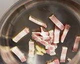 南瓜のベーコン炒め作り方2写真