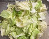 簡単！鶏モモキャベツうなぎケチャップ炒め作り方2写真