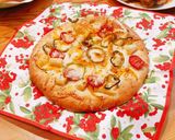 フレッシュ野菜のシンプルピザ♬作り方5写真