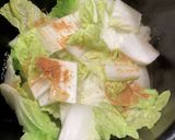 白菜とツナの煮物作り方1写真