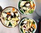 簡単根菜たっぷりコク旨さっぱり副菜サラダ作り方12写真