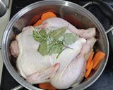丸鶏のクリスマスチキン(黒ビール煮)作り方4写真
