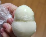 クリスマスに♪ゆで卵で雪だるまサンタ♪作り方3写真