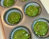 ホワイトチョコ入り抹茶マフィン作り方5写真