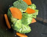 レンチン温野菜サラダ（ディップ風）作り方2写真