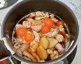 ☼甘辛美味♪鶏のたまひも煮（きんかん煮）作り方6写真