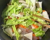 ごま油香る、あったか豚汁作り方5写真