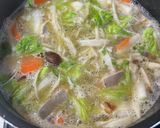 ごま油香る、あったか豚汁作り方6写真