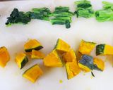 白だしで♡かぼちゃの和風豆腐グラタン作り方3写真
