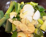 自家製ネギ油香るホタテバターの塩ラーメン作り方7写真