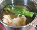 お正月に☆鶏がら入り江戸風雑煮作り方2写真