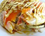 【 ハムエッグガーリック醤油飯 〗作り方7写真