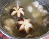 お正月に☆鶏がら入り江戸風雑煮作り方5写真