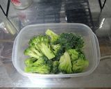 Broccoli egg作り方1写真