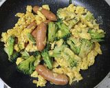 Broccoli egg作り方5写真