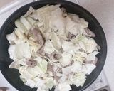 うまマヨ！豚こまとキャベツの塩レモン炒め作り方3写真