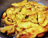 鶏むねガリジン照り焼き丼。作り方6写真
