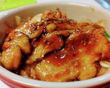鶏むねガリジン照り焼き丼。作り方9写真