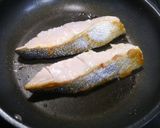 簡単！新巻鮭のフライパン焼き作り方5写真