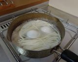 最速のW月見うどん作り方10写真