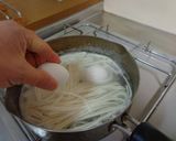 最速のW月見うどん作り方9写真
