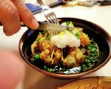 いずも庵さんの玉ねぎつけ麺リスペクト作り方11写真