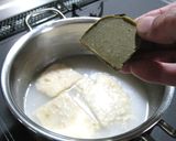 ケンタッキー餅で作るリゾット作り方4写真