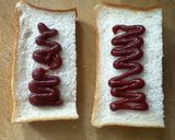 フライパンで作るパリパリチーズトースト作り方2写真
