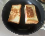 フライパンで作るパリパリチーズトースト作り方6写真