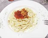 うにといくらの和風クリームパスタ作り方5写真