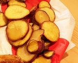 フライドチキンの付け合わせ さつまいも作り方4写真