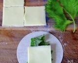餃子の皮でシソチーズくるくる作り方1写真