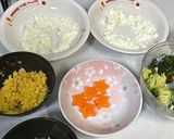 クリスマスツリーごはん作り方1写真