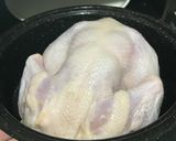 クリスマス　丸ごと鶏のローストチキン作り方9写真